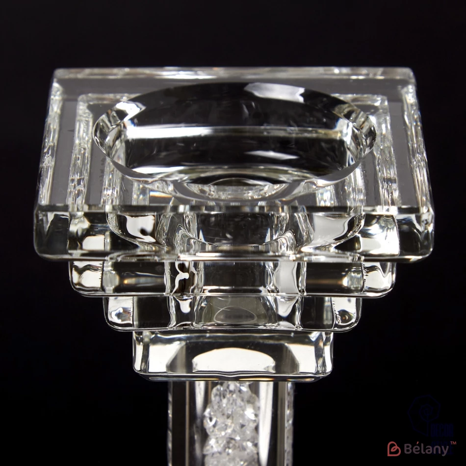 Sfeșnic De Sticlă „Coloana Strălucitoare” S | 2