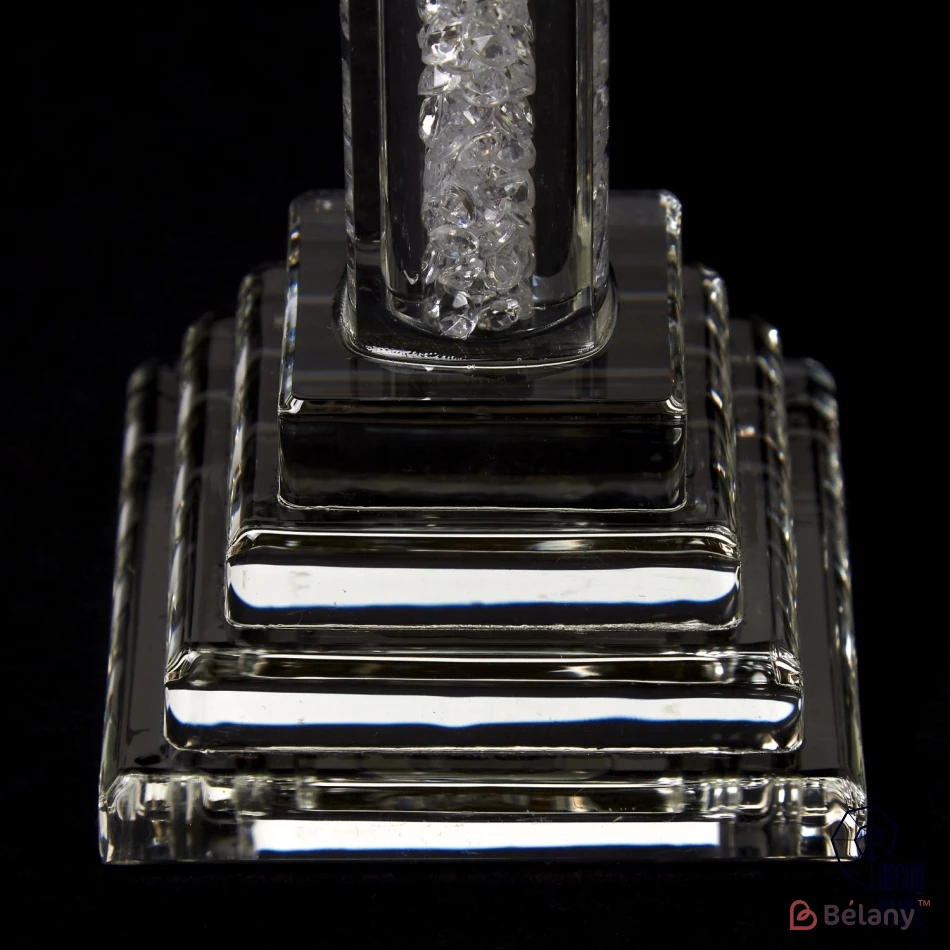 Sfeșnic De Sticlă „Coloana Strălucitoare” S | 4