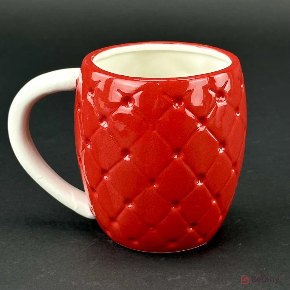 Керамическая чашка "Santa white" #1 | 4