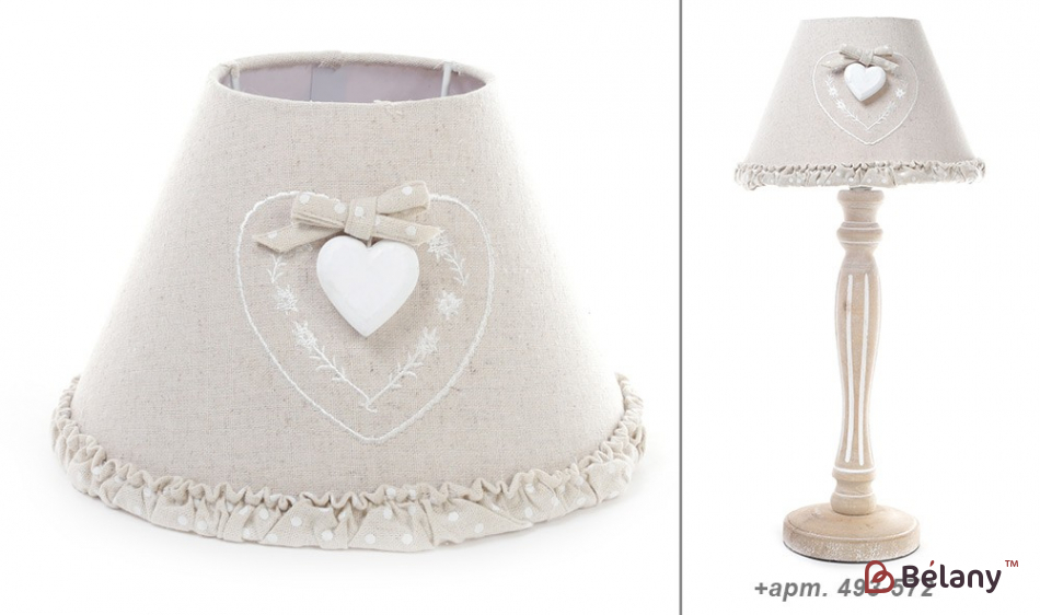Абажур "White heart"
