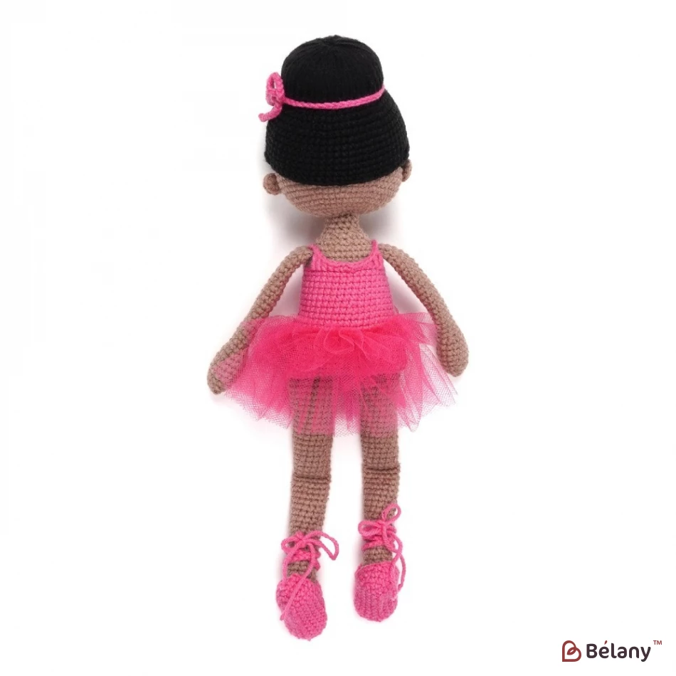 Игрушка Балерина в малиновом платье | 3