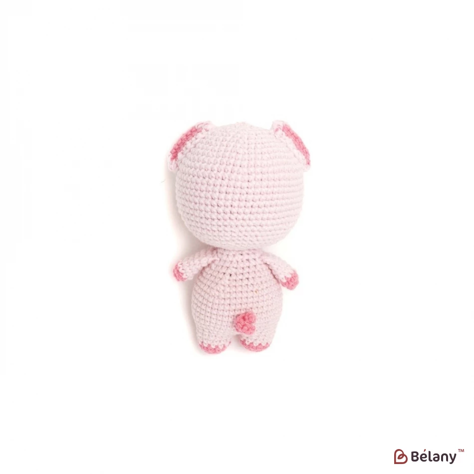 Вязаная игрушка амигуруми свинка "Chavik" | 2