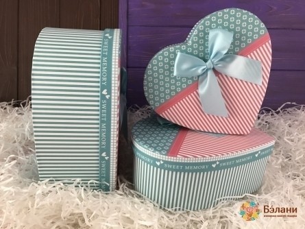 Cutie În Formă De Inimă "gumă Cu Bule"