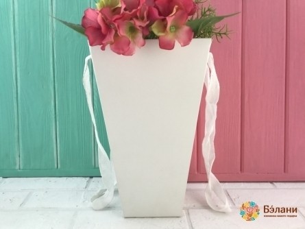 Cutie Pliabilă Alb Floral