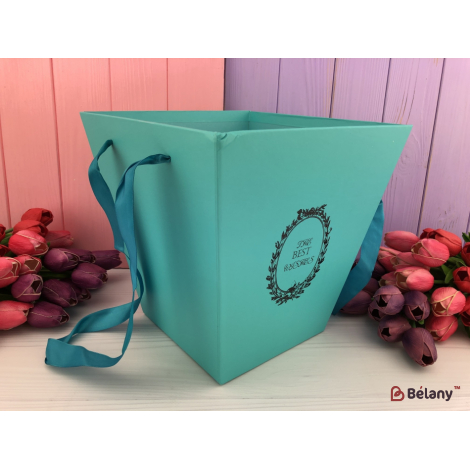 Cutie Floristică De Mentă "cele Mai Bune Urări"