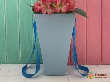 Cutie Pliabilă Albastru Floral