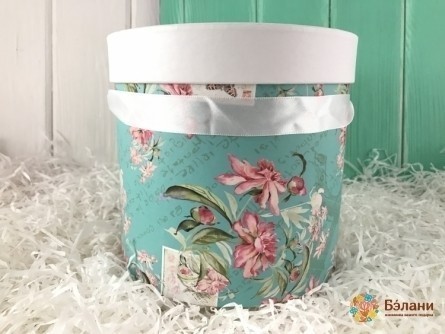 Caseta De Palarie Albastra "trandafir Salbatic"