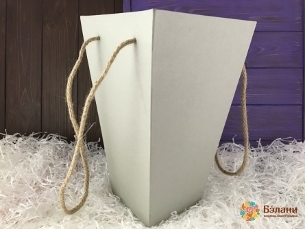 Cutie Floristică (Gri Deschis)