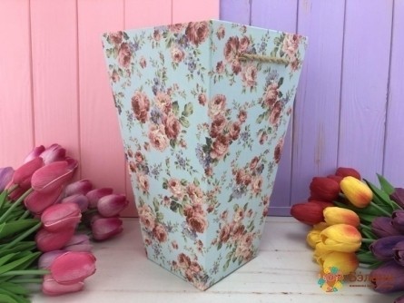 Cutie Floristică "mix Albastru De Flori"