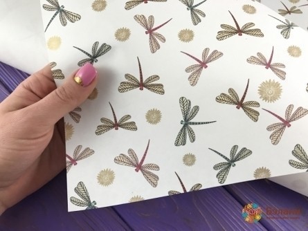 Hârtie De Ambalare A Libelule (50/70 Cm)