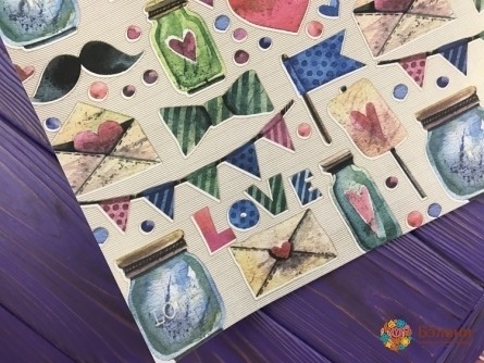 Hârtie De Ambalat "petrecere De Dragoste" (50/70 Cm)