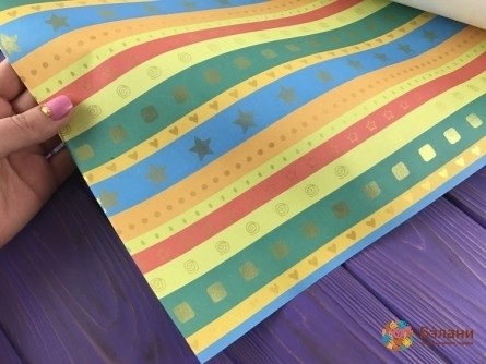 Hârtie De Ambalare Cu Motive Africane (50/70 Cm)