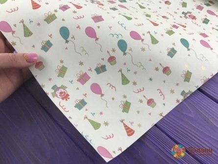 Hârtie De Împachetat „Cupcakes” (50/70 Cm)