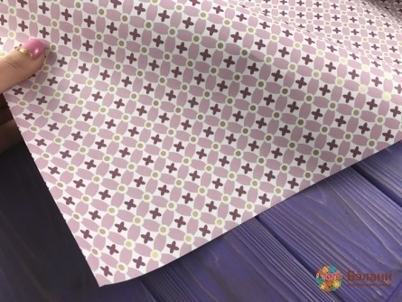 Hârtie De Ambalat „Figurine Roz” (50/70 Cm)