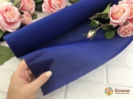 Burlap Albastru Închis (Rola)