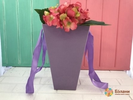 Cutie Floristică Pliabilă (Solidă)