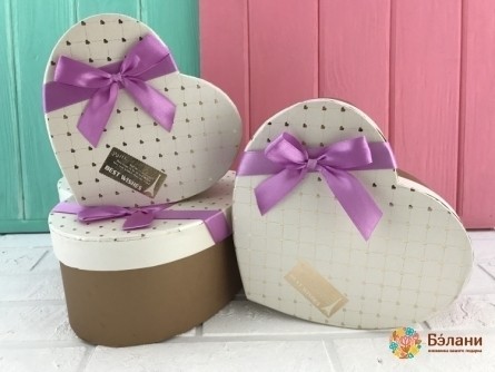 Cutie Inima "nisip De Aur"