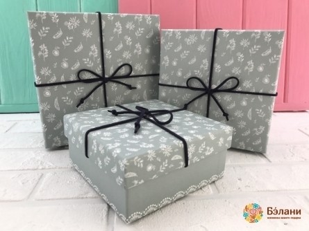 Cutie Cadou „Cu Dantelă De Piele”