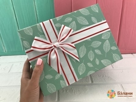 Cutie Cadou "frunze De Mentă"