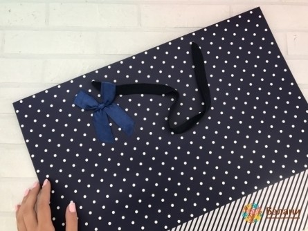 Pachet Mare De Puncte Albastru Xl