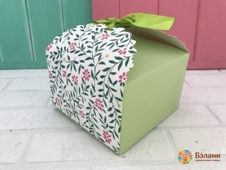 Cutie Rabatabila "frunze" Verde