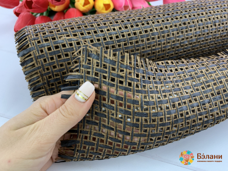 Grila Florală "wide Braid" Maro Închis