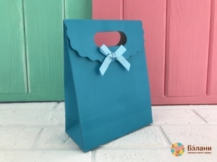 Geantă Velcro "culoare" Albastru S