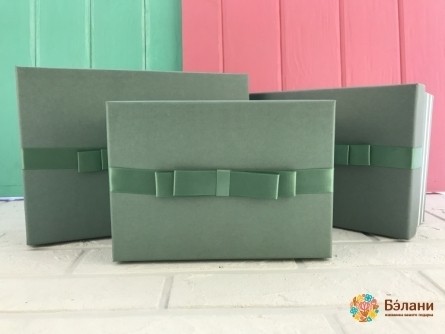 Cutie Cadou "panglică Verde"