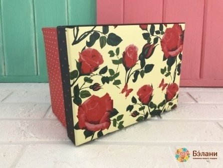 Cutie „Trandafiri Roșii” (Set De 10 Buc)