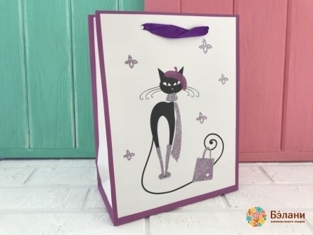 Geantă Cadou "kitty" S Lila