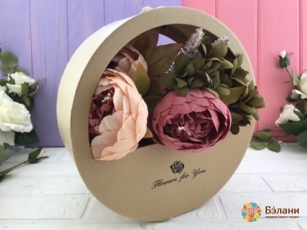 Cutie Cu Flori Meșteșugul „Lună”