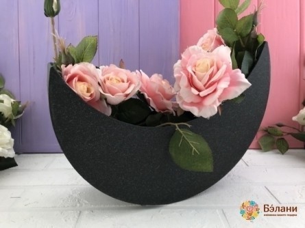 Cutie Cu Flori „Luna Tânără” Neagră