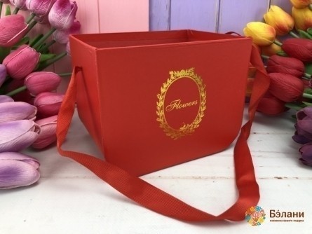 Cutie Cu Flori Roșu „Copil”