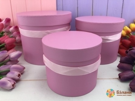 Cutie De Flori Roz "stralucitor"