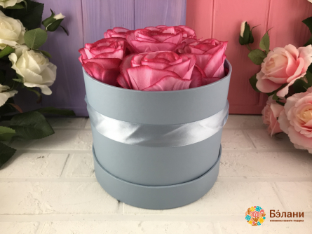 Cutie De Flori „Glow” Albastru Pal