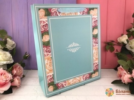 Pachet Cadou "flower Mix" Albastru M