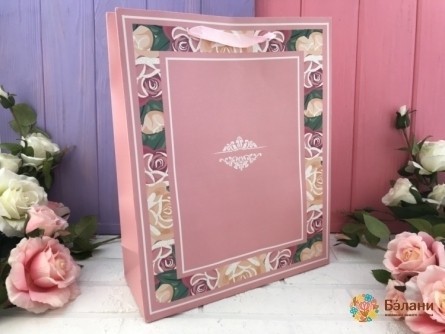 Pachet Cadou "flower Mix" Roz M