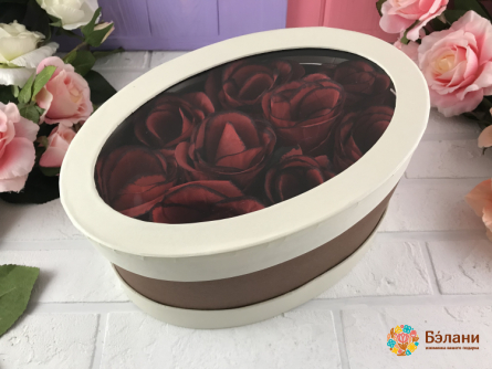 Cutie Ovala „Oglinda Oval” Bej