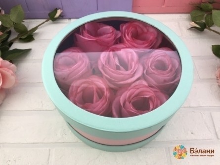 Cutie Rotundă "cercul Oglinzii" Mentă (2 Buc)