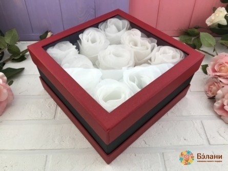 Cutie Cadou „Opacitate Stil” Roșu