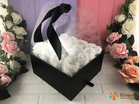 Cutie Cu Sertar "bra In Arc" Negru