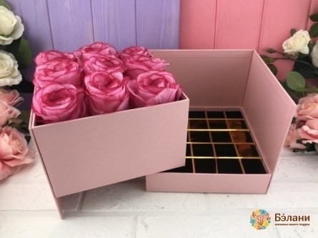 Cutie Pătrată Glisantă „Surpriză” Pudră