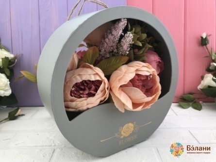 Cutie De Flori "val" Gri