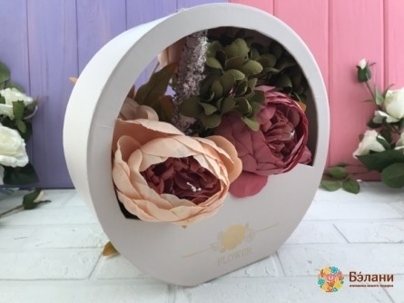 Cutie Cu Flori „Wave” Bej