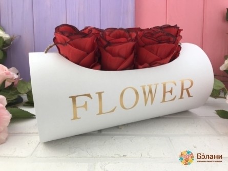 Tub De Flori "flori" Alb