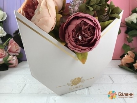 Cutie De Flori „Half Moon” Bej