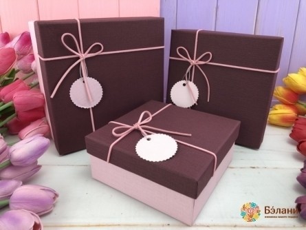 Cutie Cadou „Indigo” Marsala