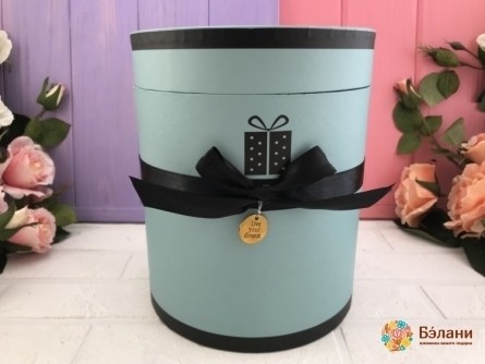 Caseta Rotunda "prezent" Menta