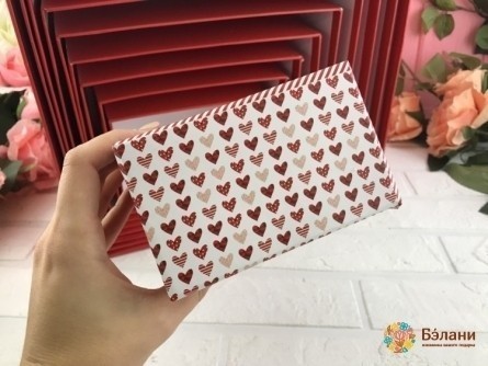 Cutie Cadou 10 Buc "inimi"