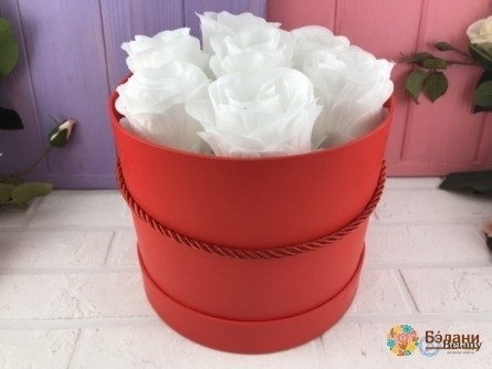 Cutie De Flori Roșu "glow" (2 Buc)